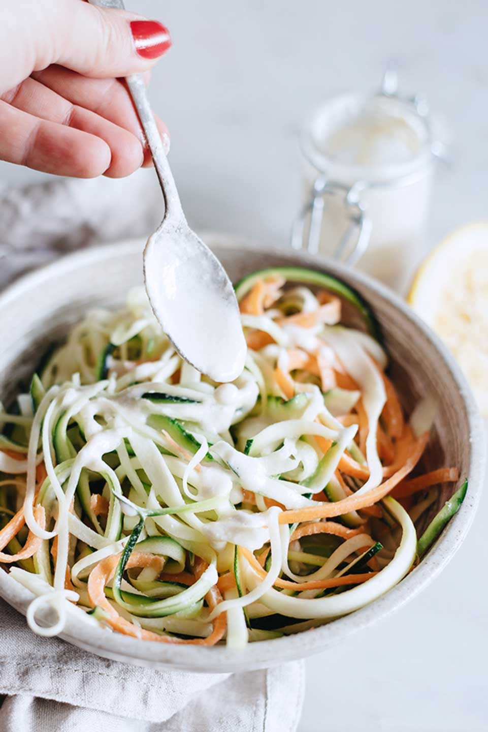 Easy Zoodles Recipe (Zucchini Noodles for Beginners) - Two Healthy Kitchens