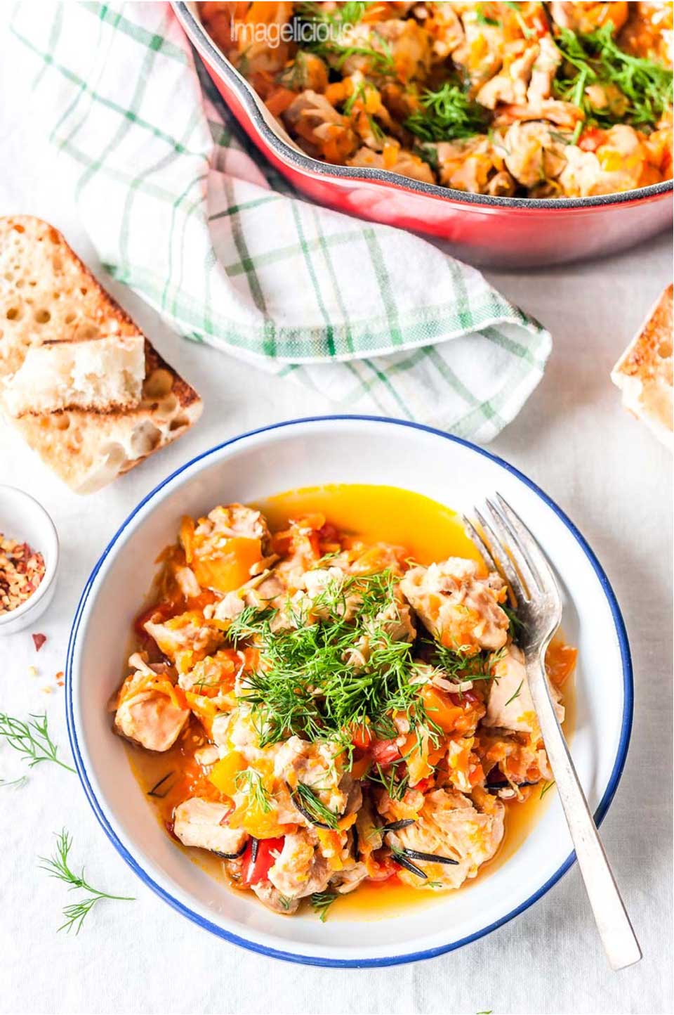 So pretty, so nutritious! Healthy Chicken Stew from Julia at Imagelicious will have you forgetting all about the beef in traditional stew recipes! Be sure to check out all our ideas!