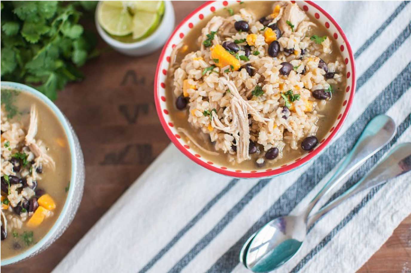 What a great twist on stew - Instant Pot Mexican Chicken Stew from Meg at Meg's Everyday Indulgence! Just one of the beef, chicken, fish and veggies stews we’ve lined up for you!