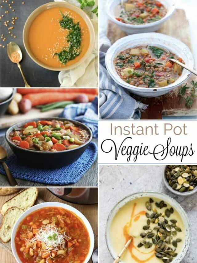 Nourishing Instant Pot Vegetable Soup Recipes Story