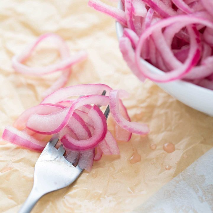 Quick-Pickled Red Onions