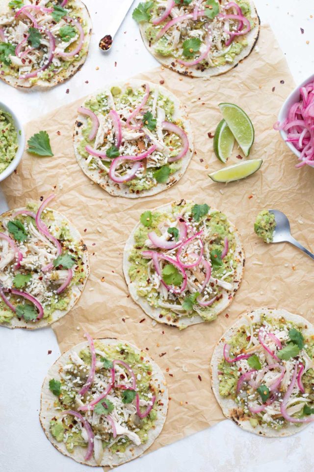 Quick Rotisserie Chicken Tacos with Smashed Avocado Story