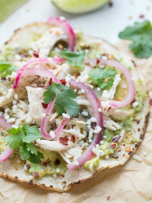 Quick Rotisserie Chicken Tacos with Smashed Avocado Recipe Story