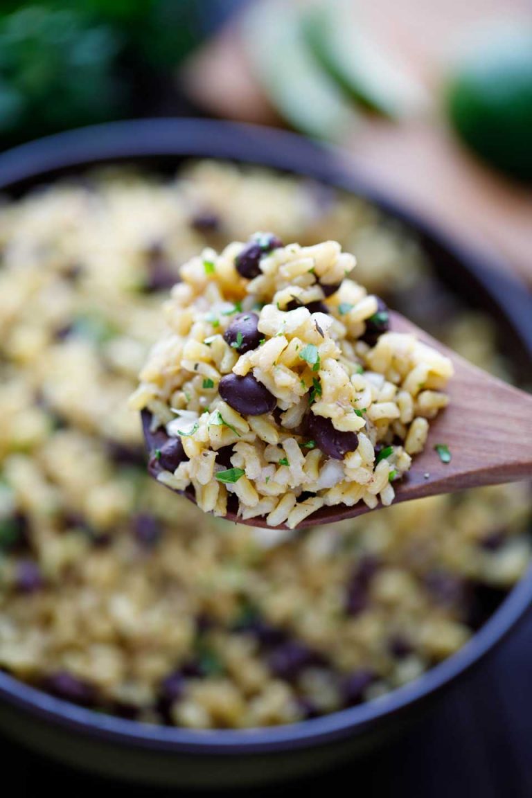 5-Minute Easy Rice and Beans - Two Healthy Kitchens