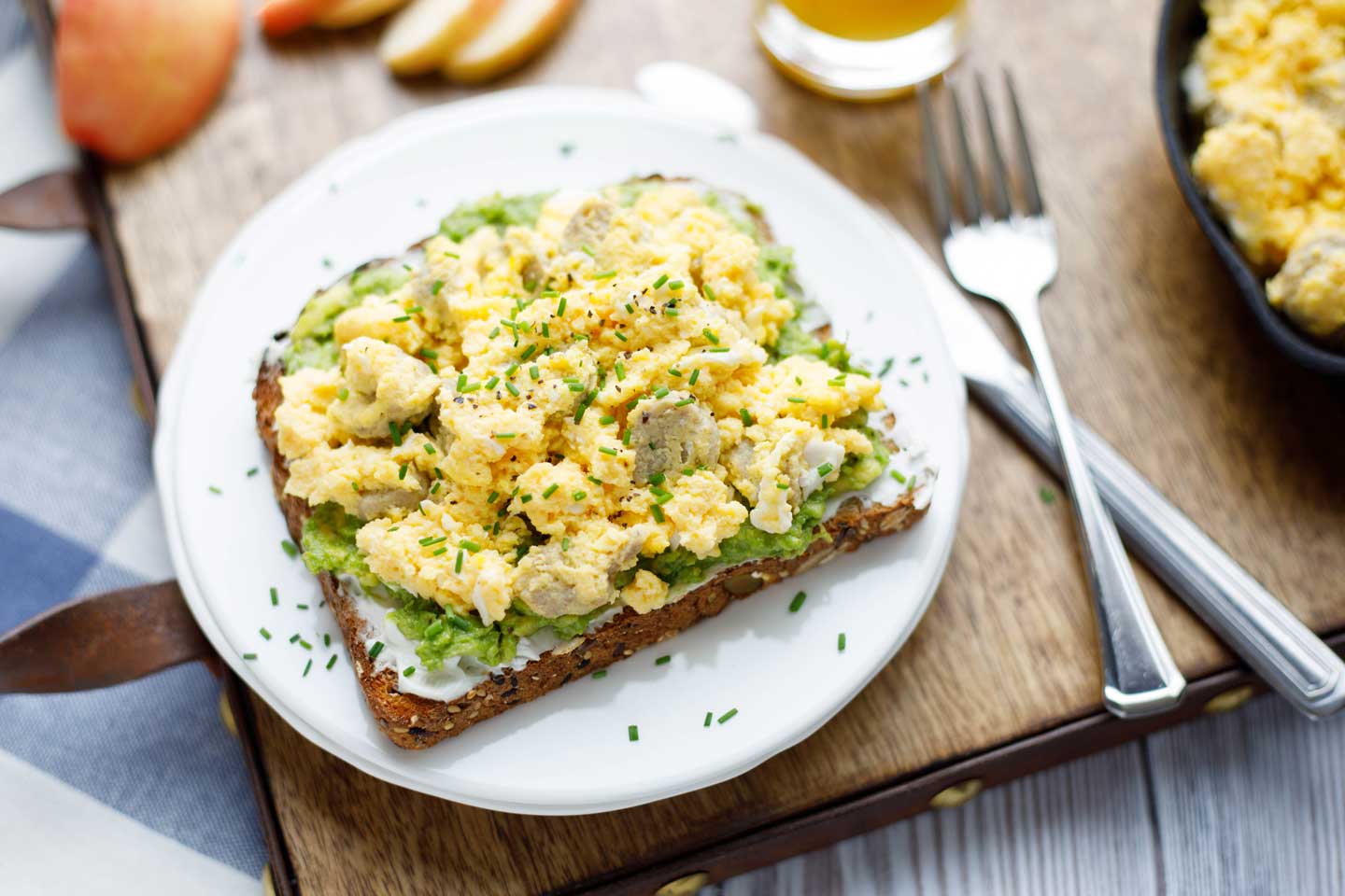 Breakfast Avocado Toast With Egg And Sausage Two Healthy Kitchens,Grape Leaves