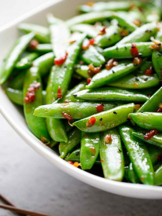 Asian Sugar Snap Peas  Story