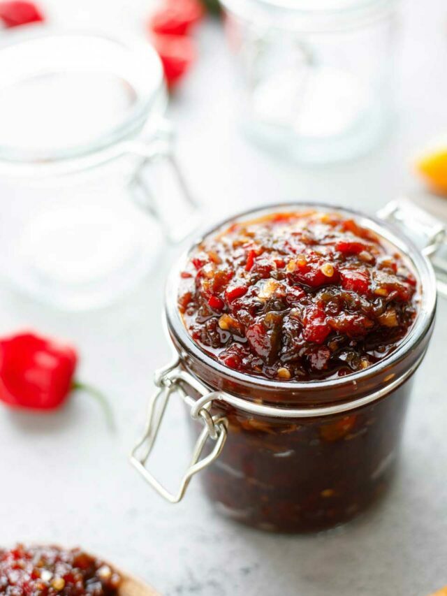 Sweet and Spicy Pepper Relish Story