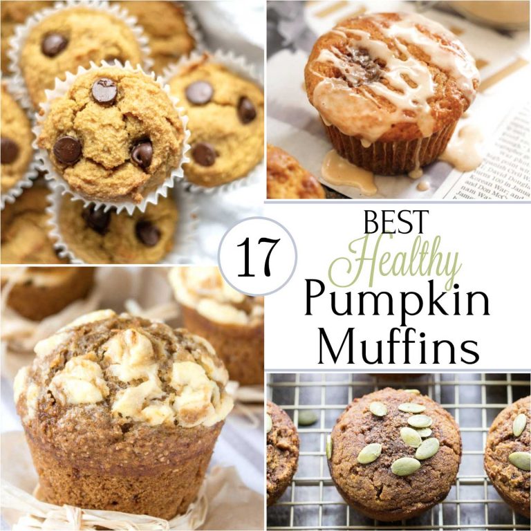 17 Best Healthy Pumpkin Muffins - Two Healthy Kitchens