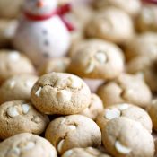Peppermint-White-Chocolate-Chickpea-Christmas-Cookies-Cookie-Plate