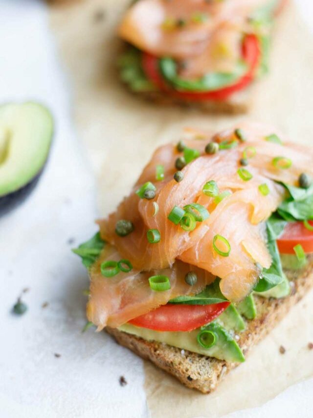 Avocado Toast with Smoked Salmon Story