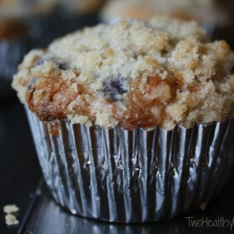 Blueberry-White Chocolate Muffins