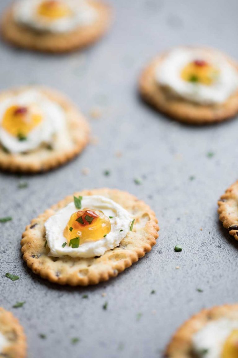 Sweet and Spicy Cream Cheese Dip Two Healthy Kitchens