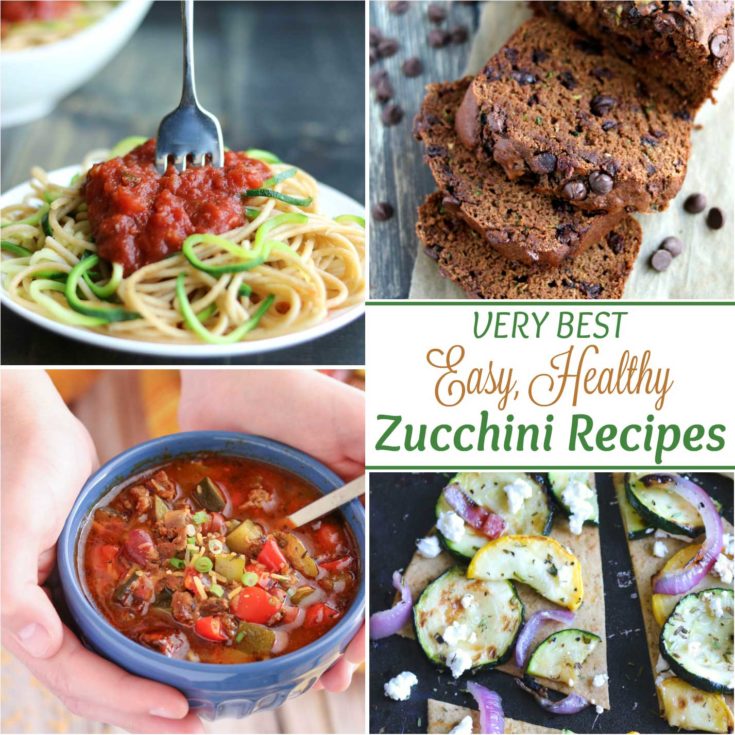 Our Best Healthy, Easy Zucchini Recipes - Two Healthy Kitchens