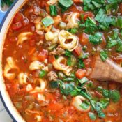 Italian-Sausage-Tortellini-Soup-with-Spinach