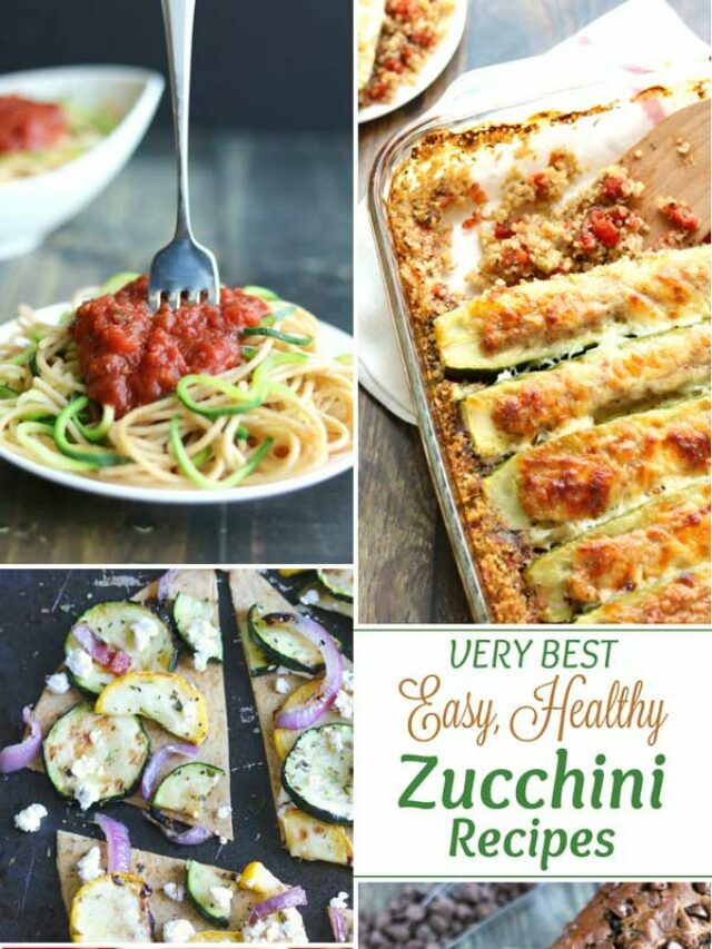 Our Best Healthy, Easy Zucchini Recipes Story