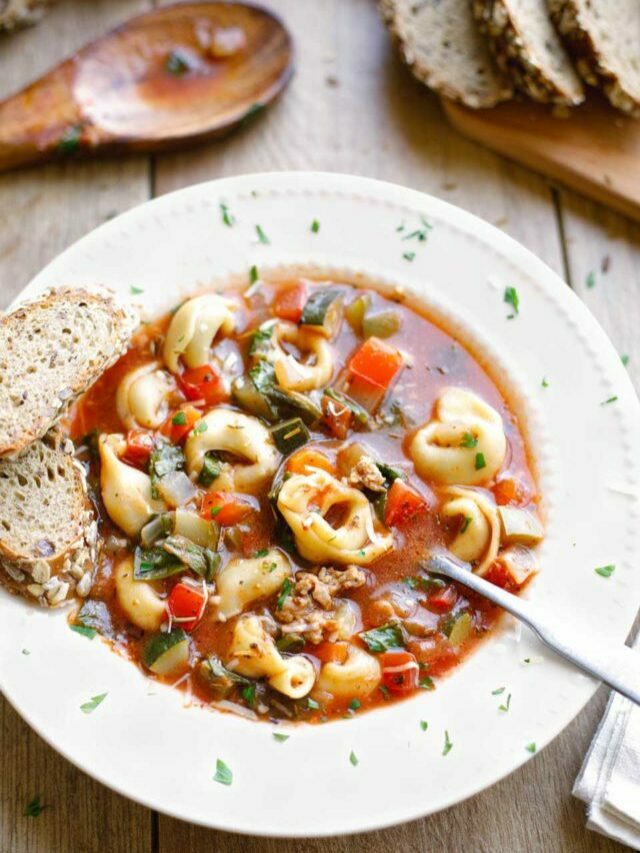 Italian Sausage-Tortellini Soup Story