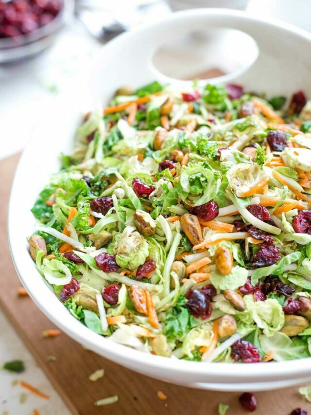 Brussels Sprout Salad Story