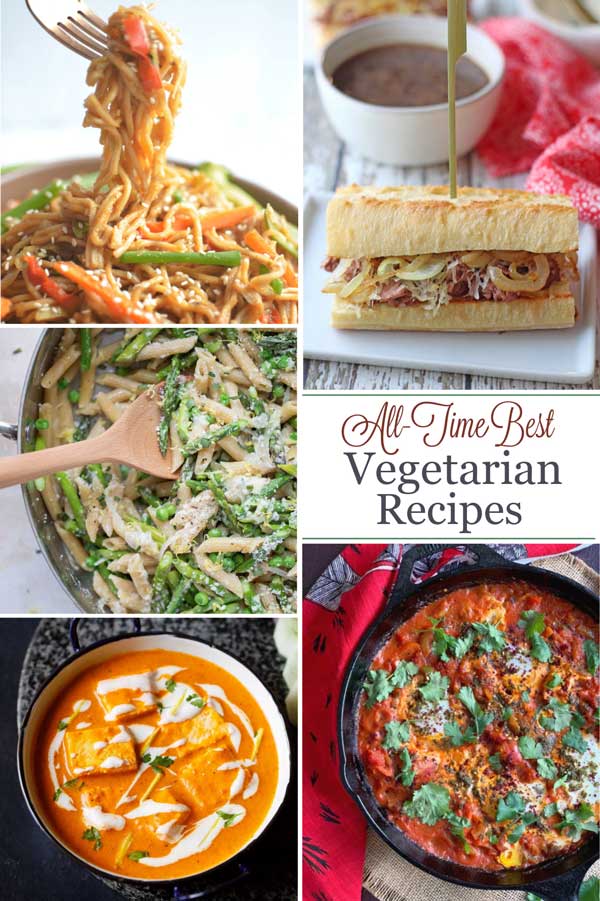 Pinnable collage of 5 of the recipe photos, with text overlay reading 