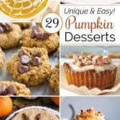 29 Unique and Easy Pumpkin Desserts