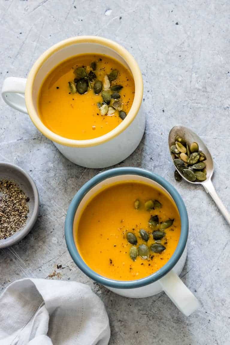 Vegan Instant Pot Pumpkin Soup