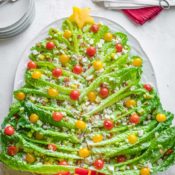 Chicken Cobb "Christmas Tree" Holiday Salad
