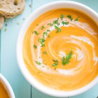 Family-Favorite Instant Pot Sweet Potato Soup - Two Healthy Kitchens