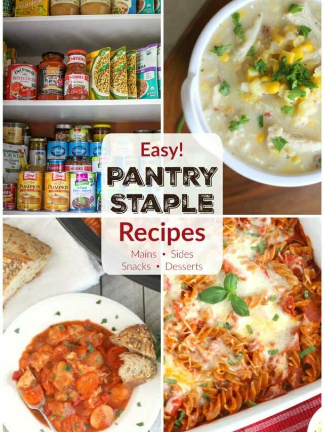 Healthy, Easy Pantry Staples Recipes Story