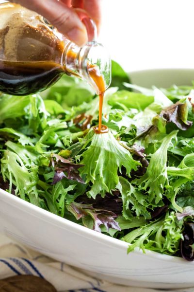 Easy Maple-Balsamic Vinaigrette - Two Healthy Kitchens