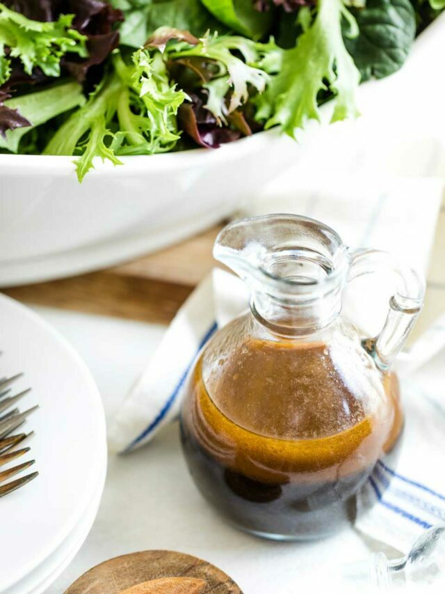 Easy Maple-Balsamic Vinaigrette Story