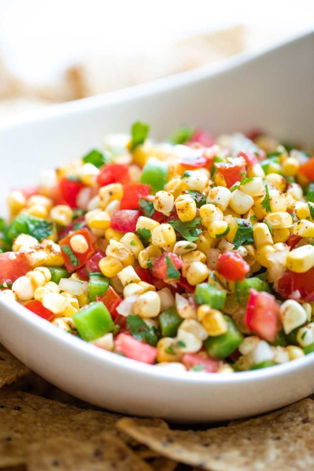 Easy Corn Salsa (or Salad) Story