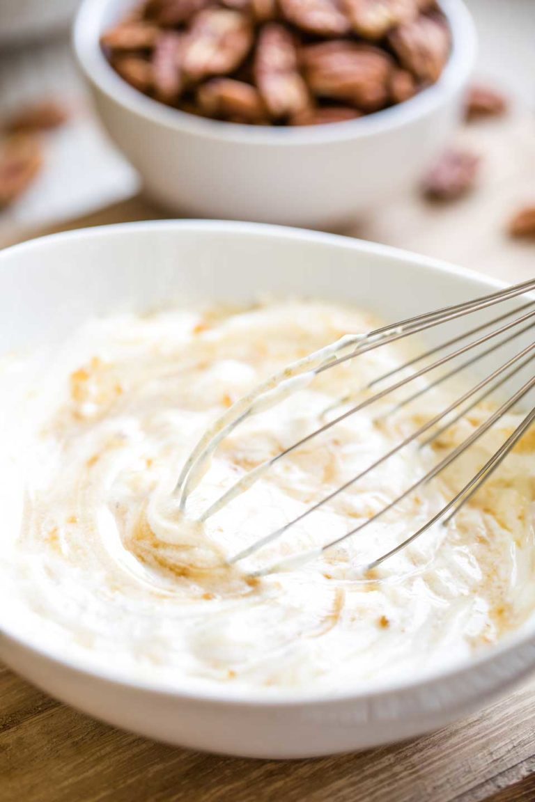 Grape Salad With Cream Cheese-Vanilla Dressing - Two Healthy Kitchens