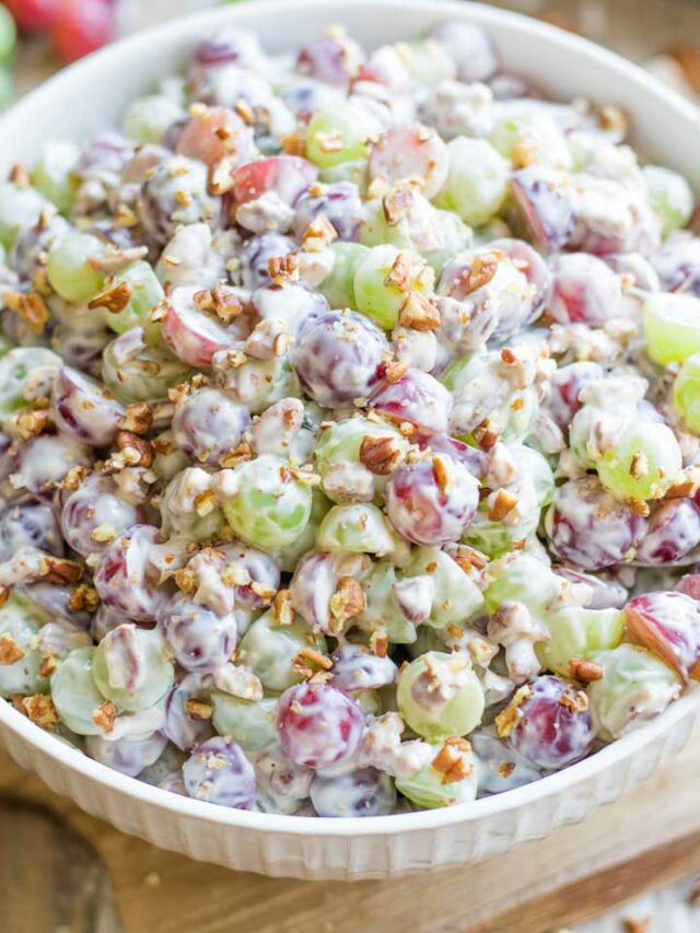 Grape Salad Dressing Story - Two Healthy Kitchens