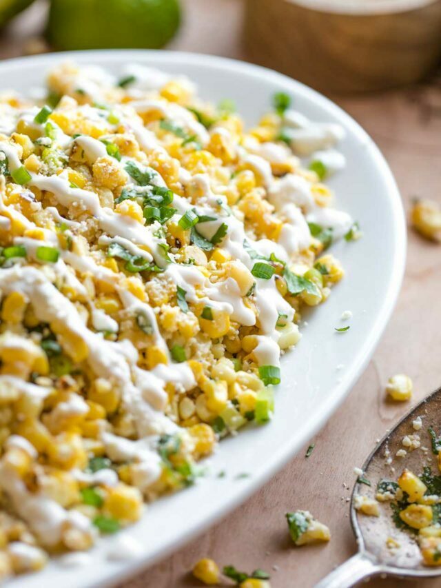 Mexican Street Corn Salad Story