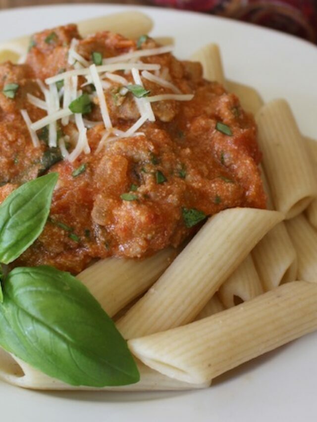 Creamy Tomato and Sausage Pasta Story