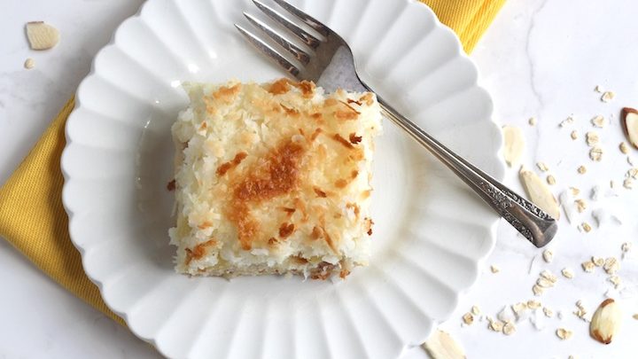 Easy Tropical Angel Food Cake With Pineapple And Toasted Coconut