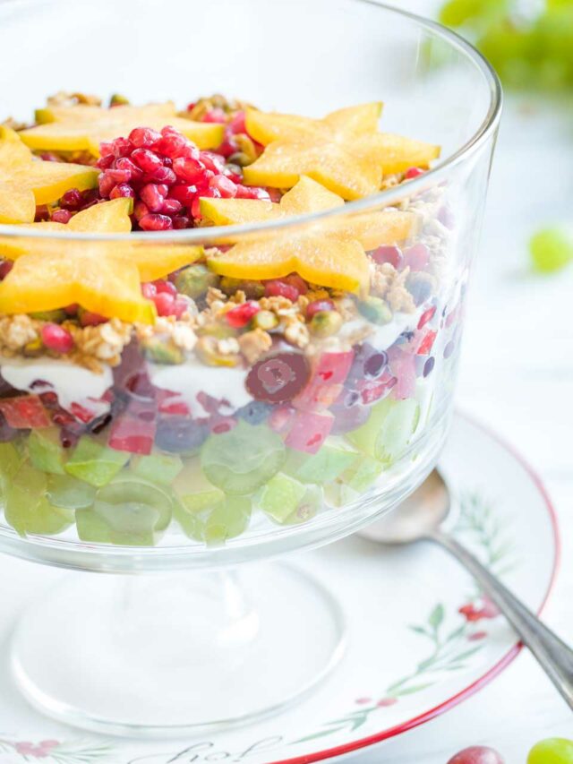 Christmas Fruit Salad Story - Two Healthy Kitchens