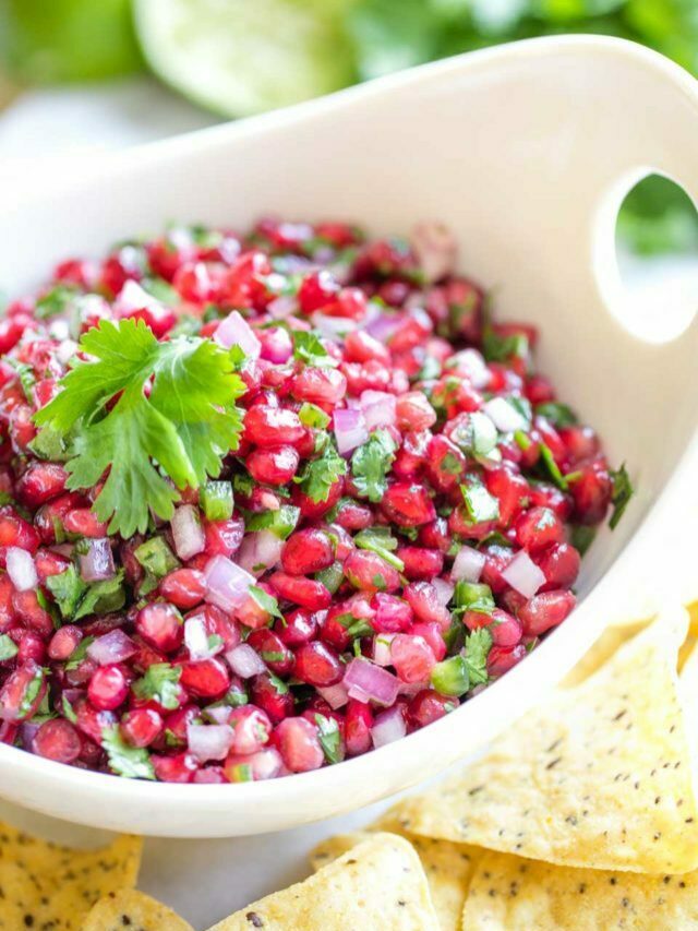 5-Minute Pomegranate Salsa Story