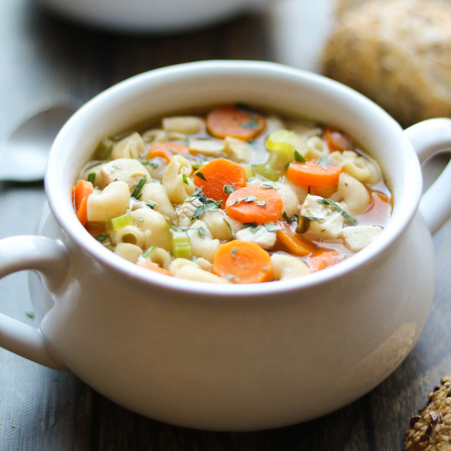 Easy Leftover Chicken Soup