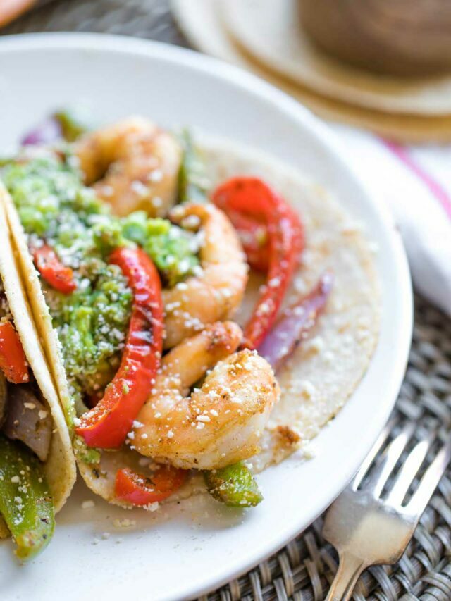 Sheet Pan Shrimp Fajitas Recipe Story