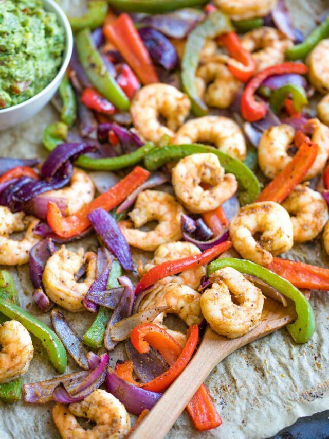 Shrimp Fajitas Story