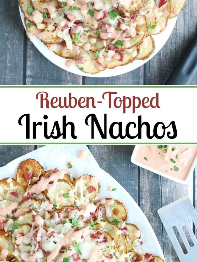 Reuben-Topped Irish Nachos