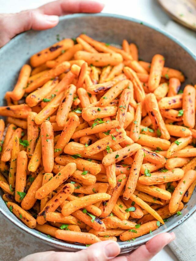 Oven Roasted Carrots Story