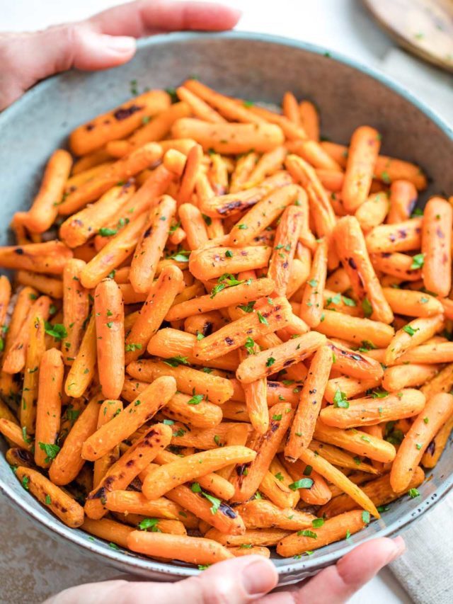 Oven Roasted Carrots Story