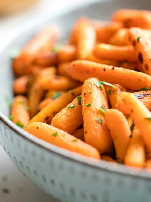 Carrots Oven Roasted  Story