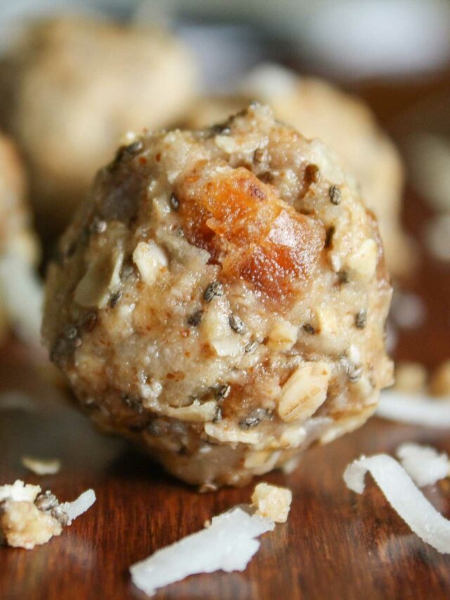 Tropical Energy Balls With Chia Seeds and Dates Story