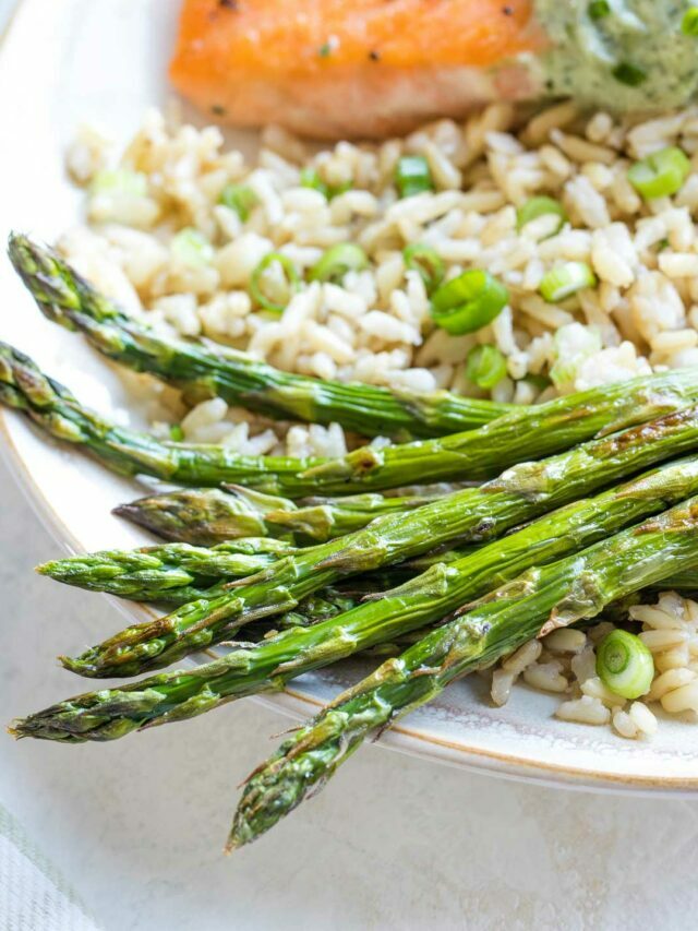 Easy Oven Roasted Asparagus Story