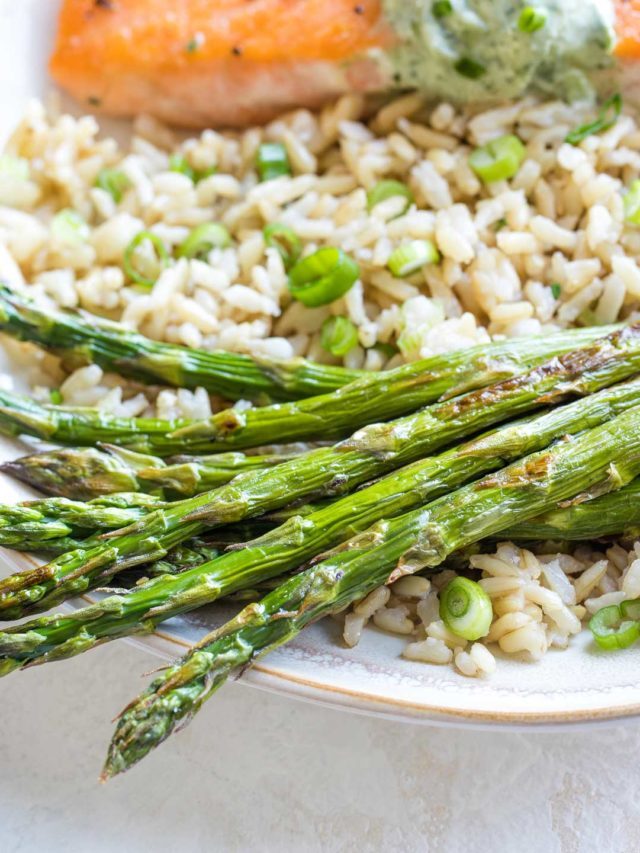 Easy Oven Roasted Asparagus Story