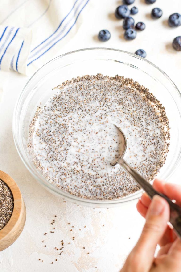 Overnight Chia Pudding EASY Recipe + Flavor and Topping Ideas
