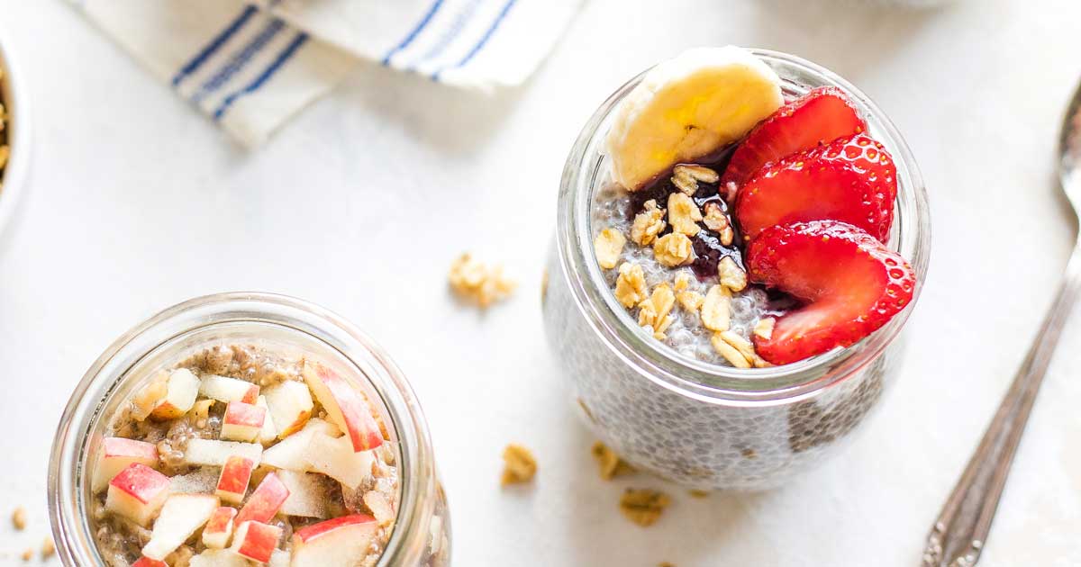 Overnight Chia Pudding | EASY Recipe + Flavor and Topping Ideas