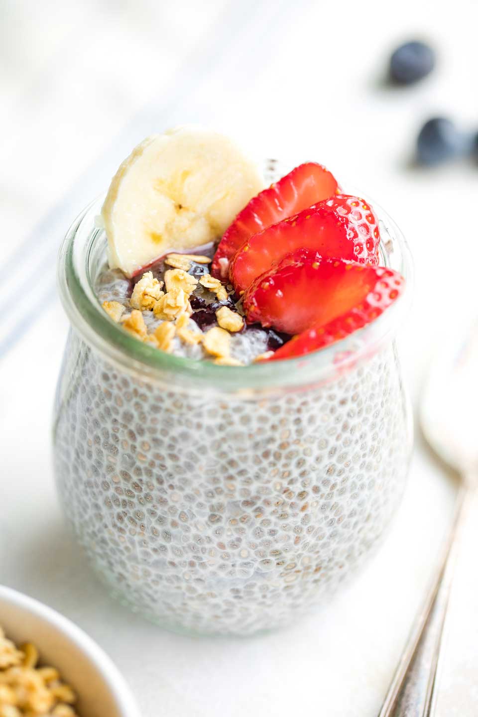 Overnight Chia Pudding | EASY Recipe + Flavor and Topping Ideas
